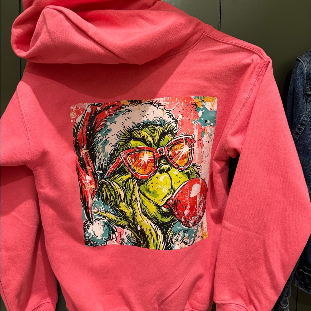 Kids small Grinch hoodie brand new without tags